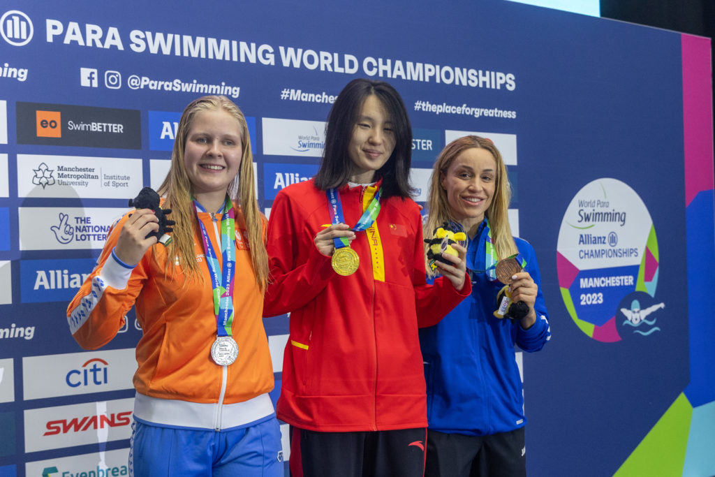 Bronze Medal – World Para Swimming Championship, Manchester 2023